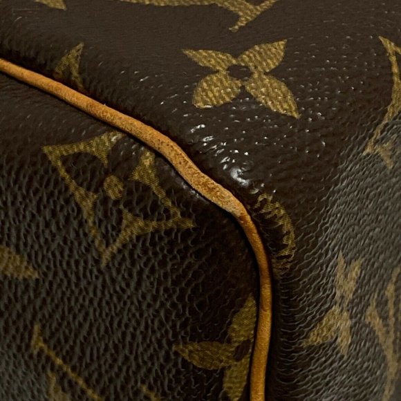 Auth Louis Vuitton Speedy 30 Satchel #32205L29B - Picture 6 of 10
